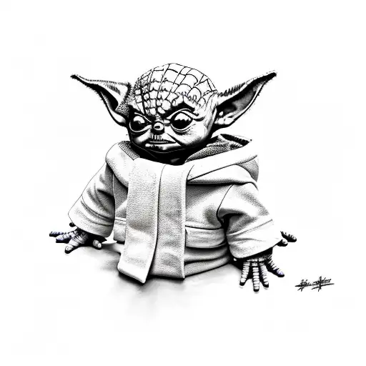 Spider Man Baby Yoda