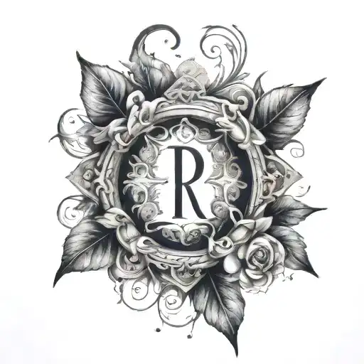 The Word Patience But As A Symbol Is A Tattoo Form