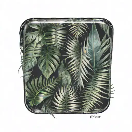 Palm Jungle Forest Leaves