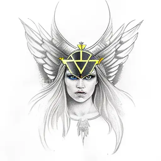 Valkyrie With Thunder