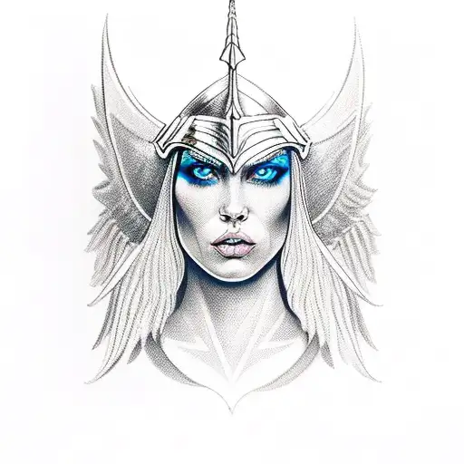 Valkyrie With A Sord