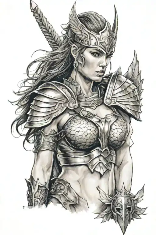 Valkyrie Warrior Woman