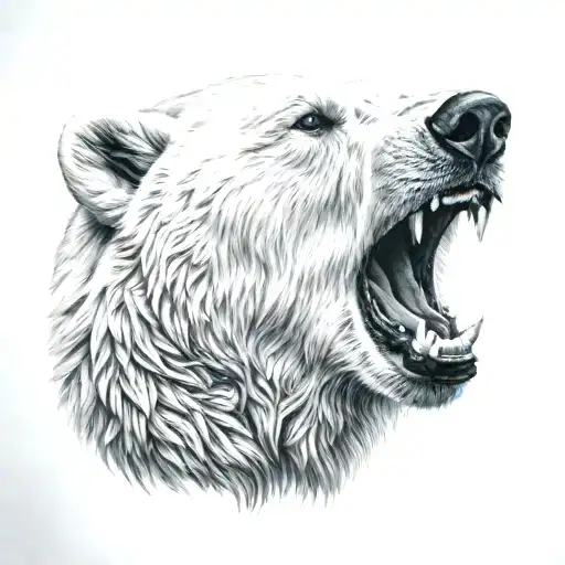 Polar Bear Head