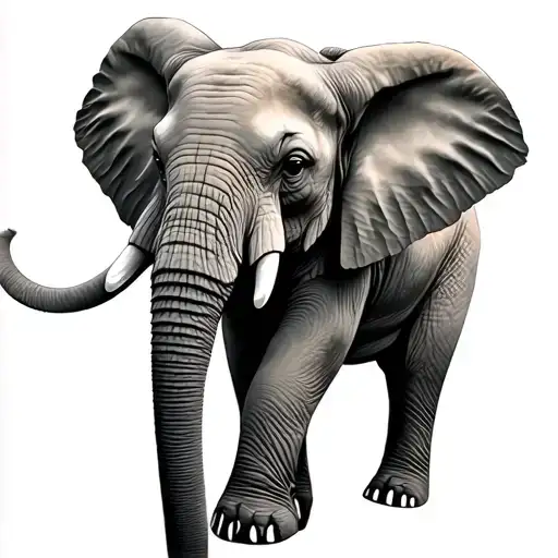 Elephant Standing