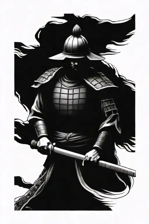 Samurai Warrior Standing