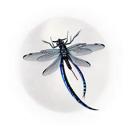 Dragon Fly With The Date 1960-2024