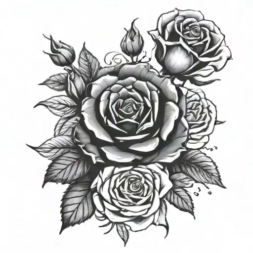 Roses Dark For Cover Art