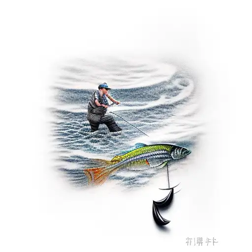 Man Fishing