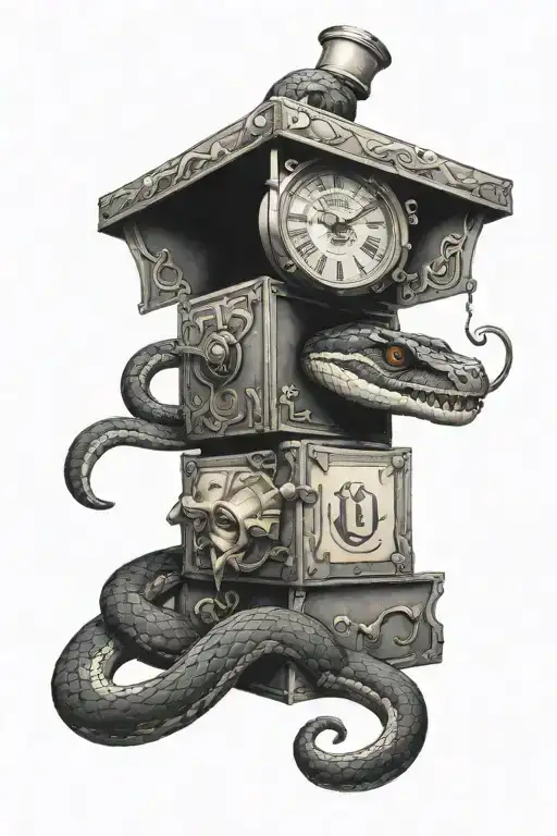 Jack In The Box Snake Through Side