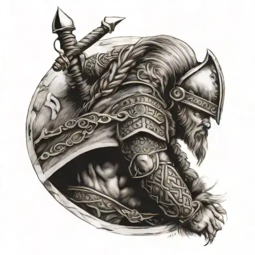 Viking Warrior No Armor