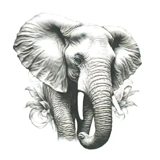 Elephant Head Emerging