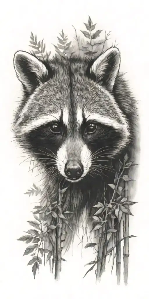 Standing Raccoon Forest