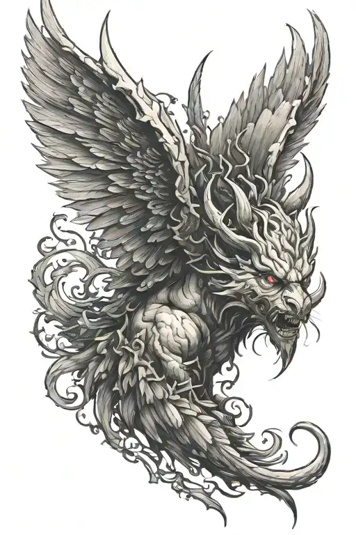Forearm Devil Wing