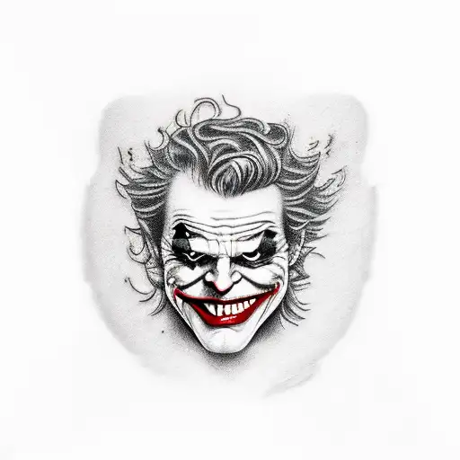 Joker Smile Hand