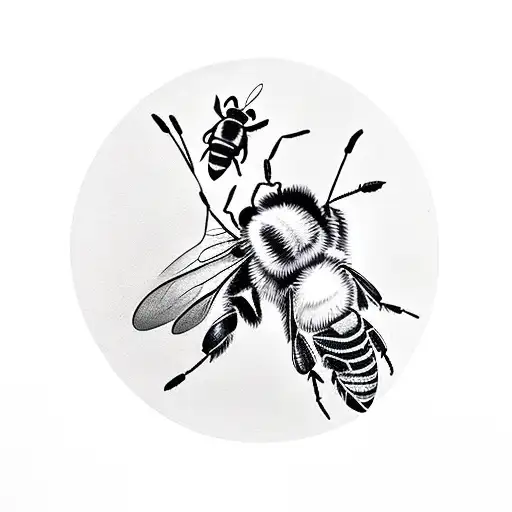 Little Boy Protects Bee