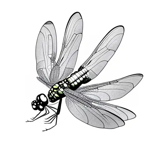 Dragonfly Down The Back