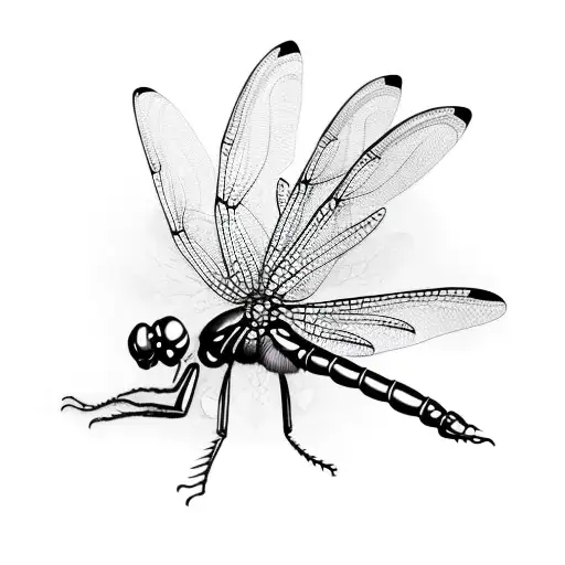 Dragonfly Down The Back