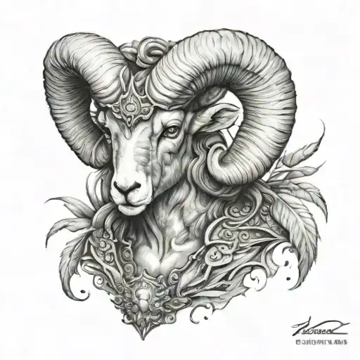 Female Ram Guardian Warrior