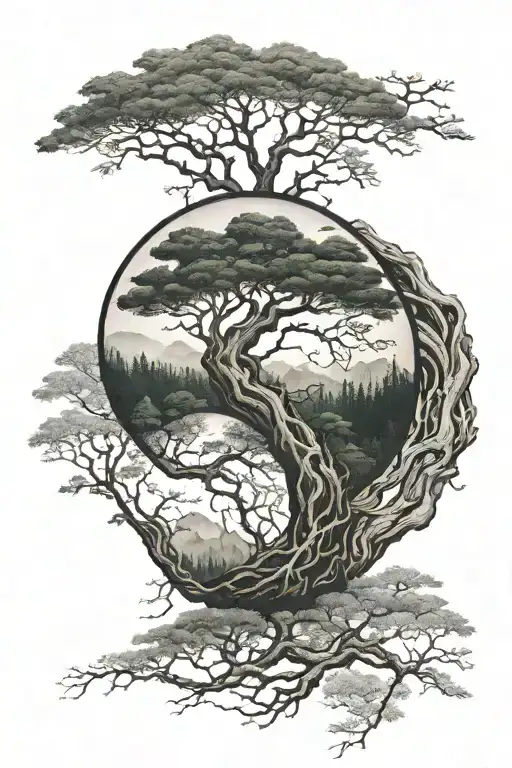 Forest Yin Yang