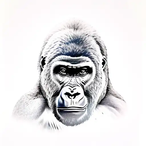 Gorilla Attacking City