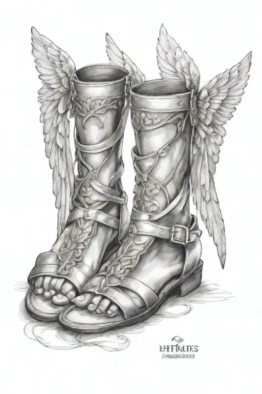 Hermes Sandals Wings