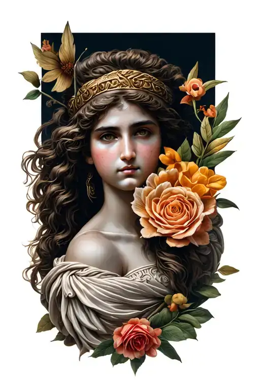 Greek Mythology Inspired Scene