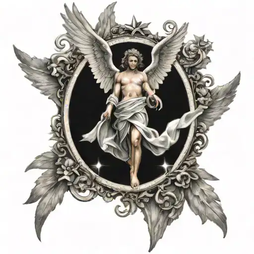 Stars And Angel Withcross