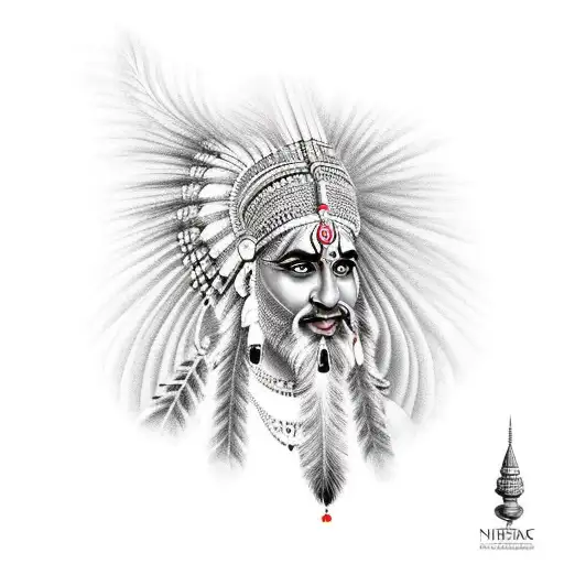 Indian Mythology Full Arm