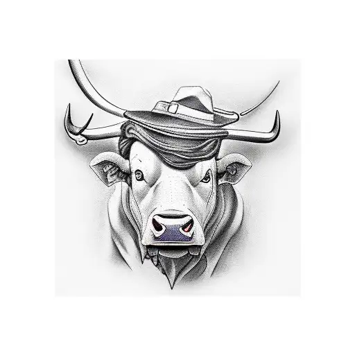 Bull And A Man