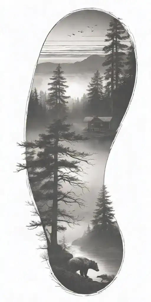 Dark Atmosphere Fog 1 Bear At Bank