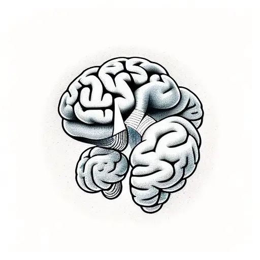 Childhood Brain Cancer Ribbons Design