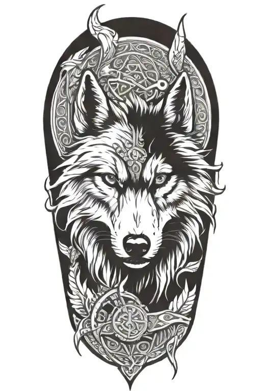 Viking Norse Wolf
