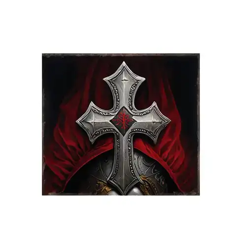 Templar And Warrior Cross