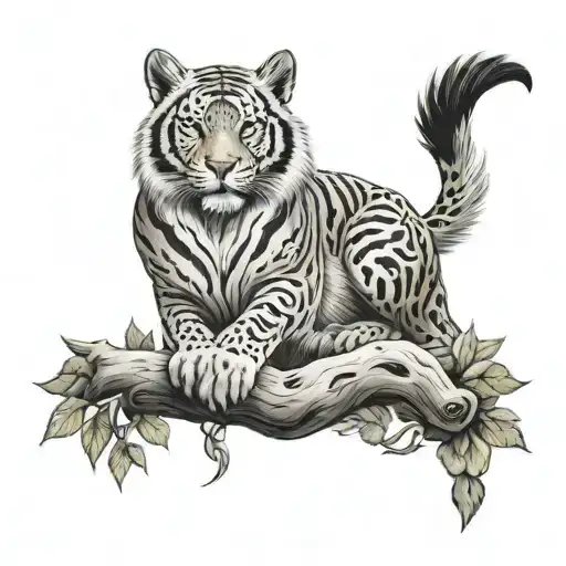 A Shoulder Tattoo That Symbolizes Wisdom And Strength