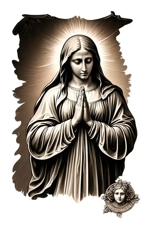 Virgin Mary Praying