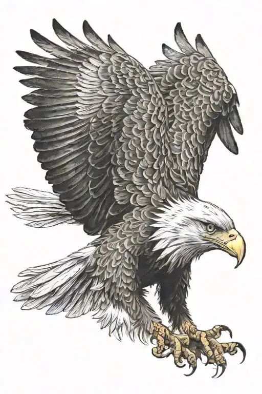 Eagle Flying