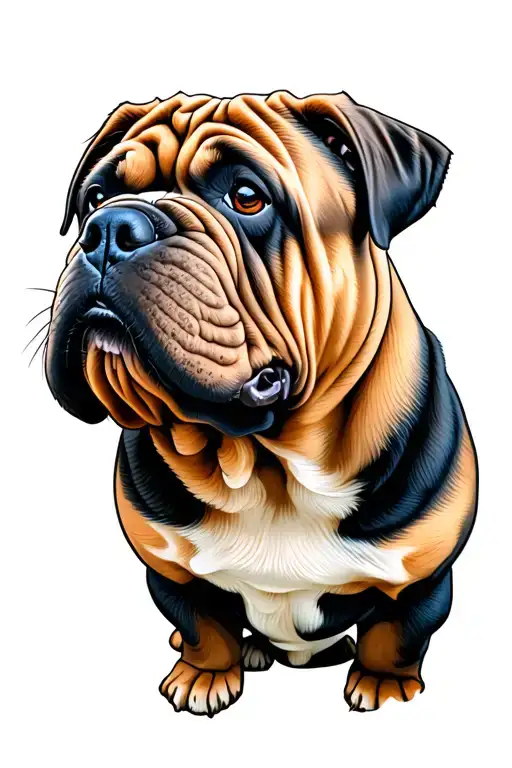 Sharpei Dog