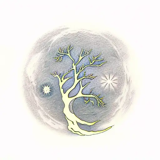 Phoenix Tree Of Life Moon Phase
