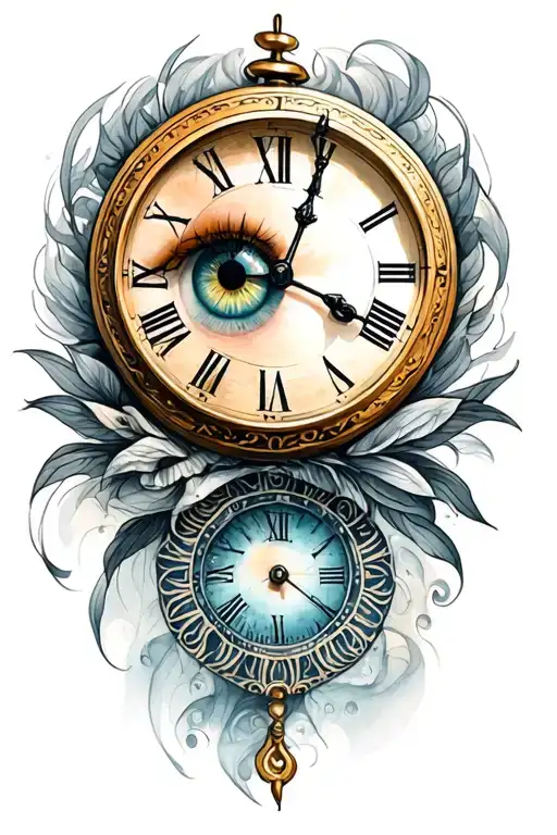 Clock And Eye