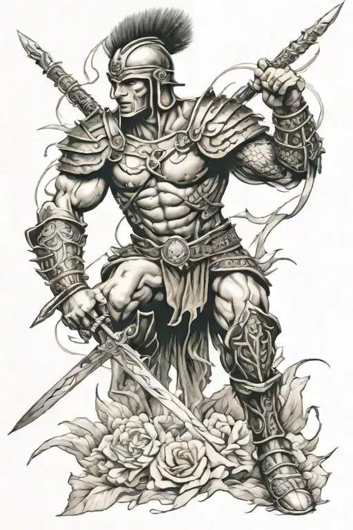 Warrior Theme Sleeve