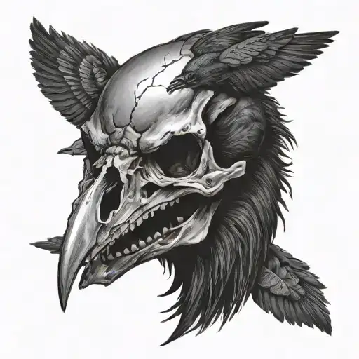 Crow Skull