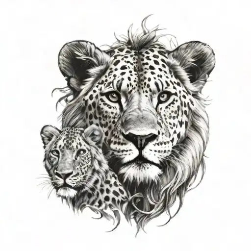 Lion & Leopord
