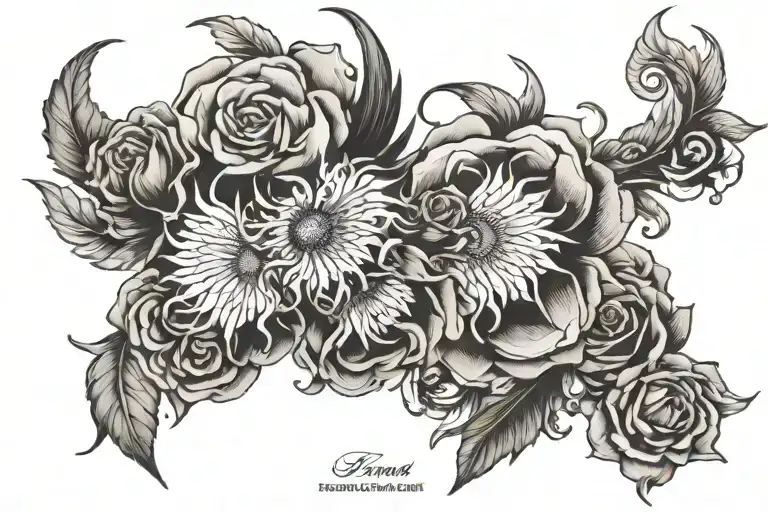 A Tatto To Be Placed From My Shoulder To Shoulder Blade Area That Represents Strength And Witty