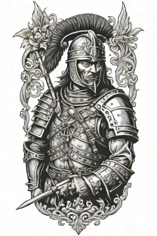 Polish Hussar Warrior Adorned