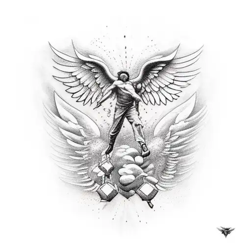 Falling Icarus The Mythologic Character