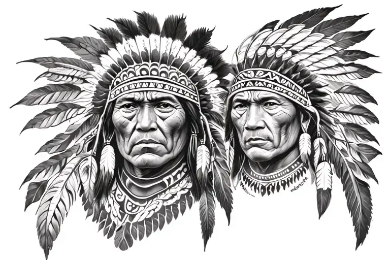 Native American And Maori Design