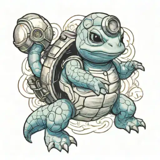 Firefighter Squirtle