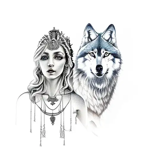 Greek Goddess And Wolf Romance