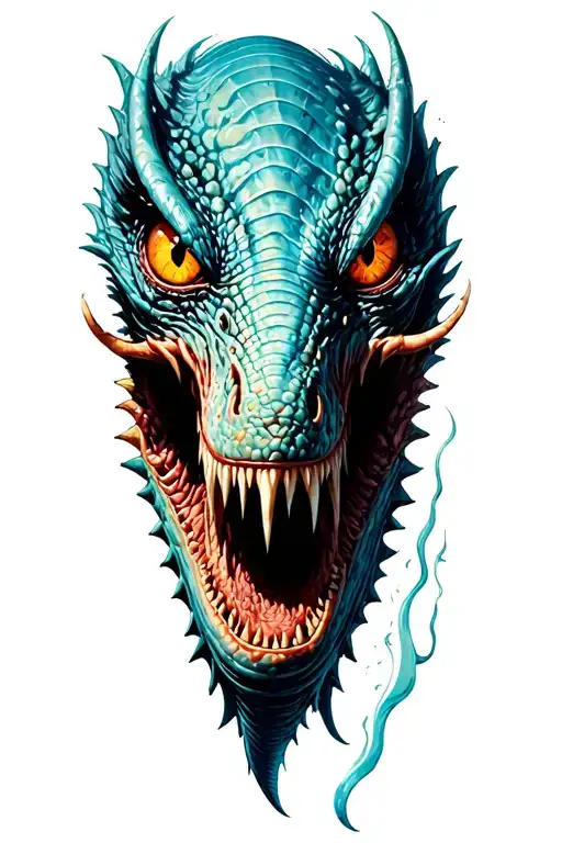 Sea Monsters Eyes Peeking