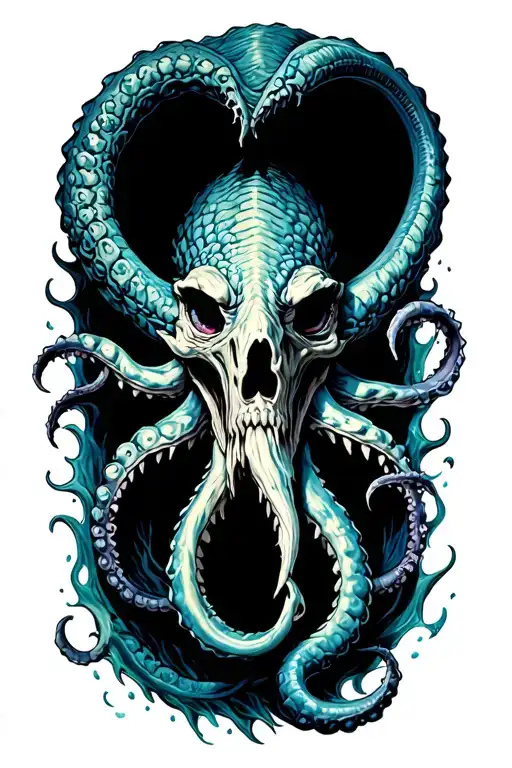 Pirates Of The Caribbean Kraken Emerging From The Depths